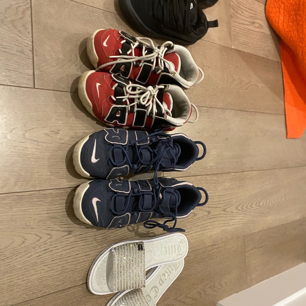 Nike Kids Red and Blue Sneakers